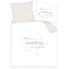 Babybest® Bettwäsche Kleiner Lieblingsmensch Beige 80 X 80 Cm 5