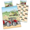 Babybest® Flanell-Bettwäsche Traktor 100 X 135 Cm 5