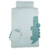 Done By Deer™ Bettwäsche-Set Junior Sleepy 100 X 140 Cm Croco Blau 7