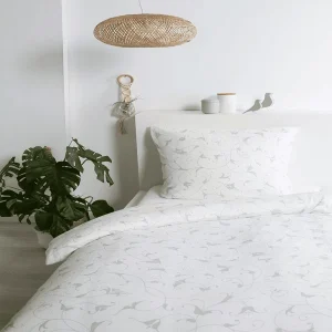 Giancasa Bettwäsche 100 % Bio Baumwolle Florales Muster B193001-005 Grün 6
