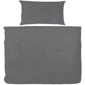 Giancasa Bettwäsche Uni Baumwolle Trend Verwaschener Look Unikat 123061-888 Anthrazit 8