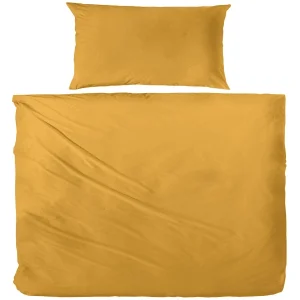 Giancasa Luxus Satin Bettwäsche Uni 255001-176 Senf 8