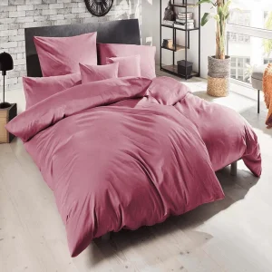 Giancasa Luxus Satin Bettwäsche Uni 255001-255 Rosenholz 8