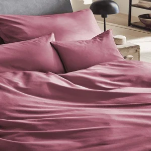 Giancasa Luxus Satin Bettwäsche Uni 255001-255 Rosenholz 10