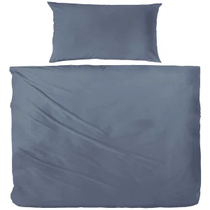 Giancasa Luxus Satin Bettwäsche Uni 255001-385 Denim 8