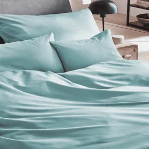 Giancasa Luxus Satin Bettwäsche Uni 255001-545 Graugrün 12
