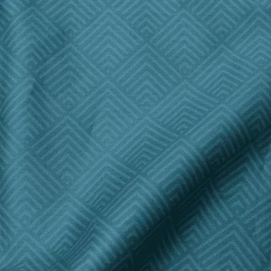 Giancasa Mako Satin Bettwäsche Dezente Karomuster 243500-555 Smaragd 9