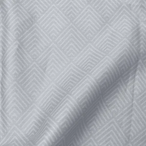 Giancasa Mako Satin Bettwäsche Dezente Karomuster 243500-882 Silber 9