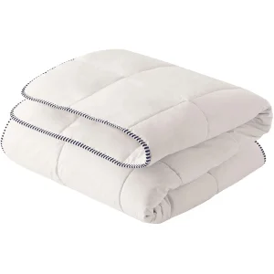 Hibboux® Kopfkissen & Bettdecke Vanilla Cotton Set Ecru 35