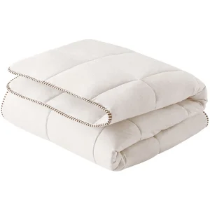 Hibboux® Kopfkissen & Bettdecke Woozy Wool Set Ecru 35