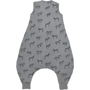 Meyco Schlafsack Jumper Zebra Animal Grau 7