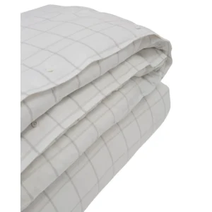 LEXINGTON Hotel Light Flannel Bettdecken-Bezug – 155×220 Cm – White/light Beige 6