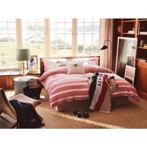 GANT OXFORD STRIPE Bettdeckenbezug – 135×200 Cm – Bright Red 9