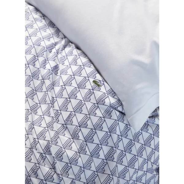 Lacoste L MONOGRAM Bettdeckenbezug – 155×220 Cm – Marine 11