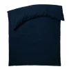 ZOEPPRITZ STAY LEINEN BETTDECKEN-BEZUG – 135×200 Cm – Dark Marina 10