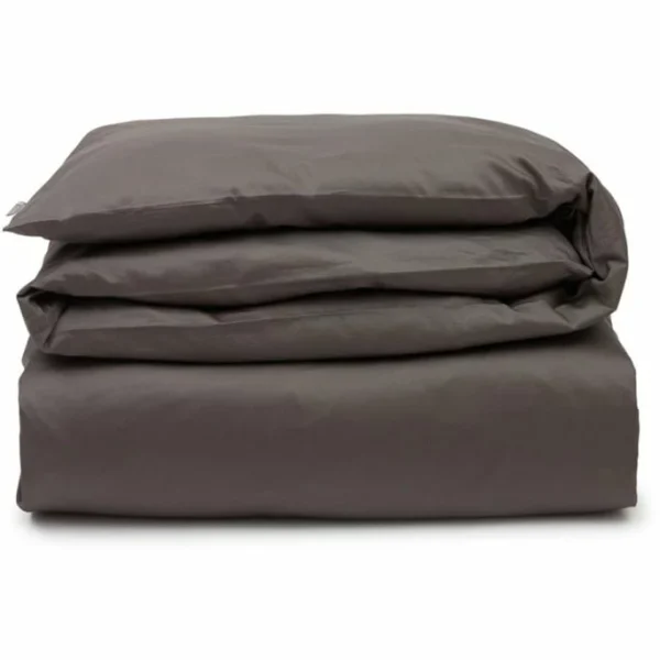Lexington Hotel Satin Bettdecken-Bezug – 135×200 Cm – Charcoal Gray 1