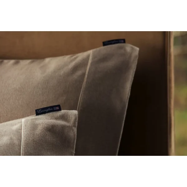 Lexington Herringbone Bettdecken-Bezug Aus Flanell – 155×220 Cm – Beige/off White 6