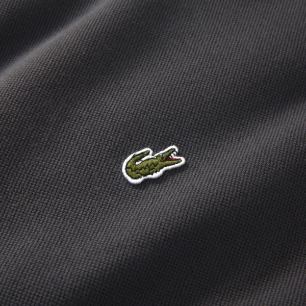 Lacoste L PIQUE Bettdeckenbezug – 155×220 Cm – Bitume 3