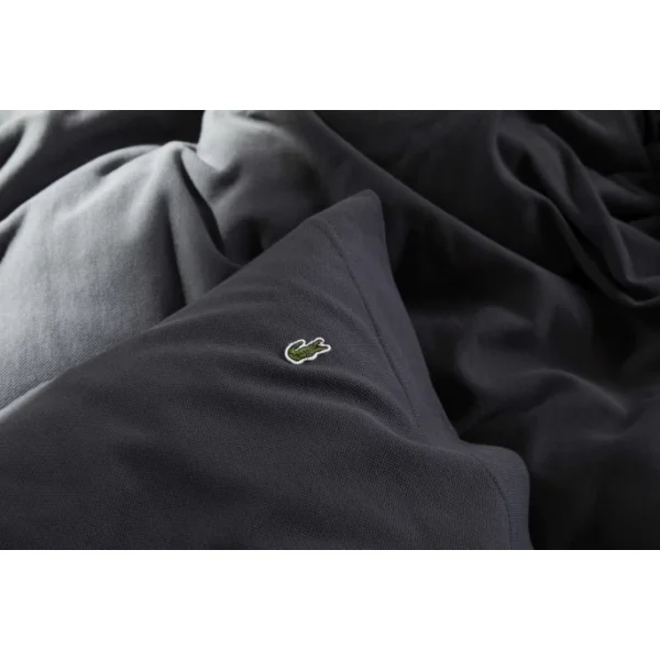 Lacoste L PIQUE Bettdeckenbezug – 155×220 Cm – Bitume 8