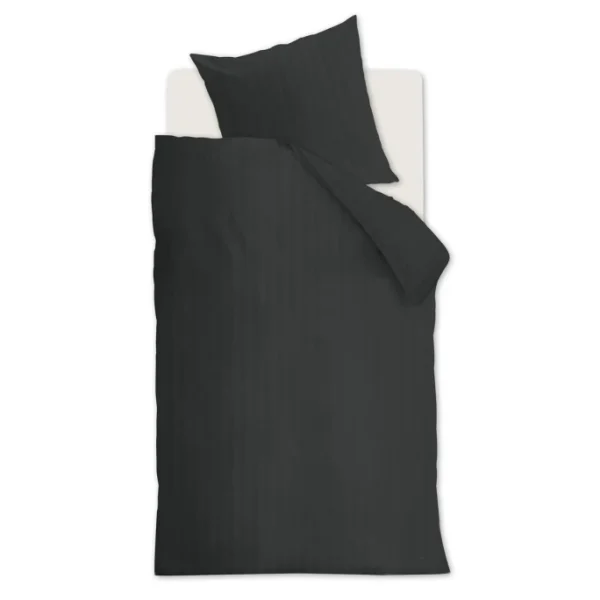 Beddinghouse Shine Bettwäsche-Set – 80×80 Cm – Anthracite 1