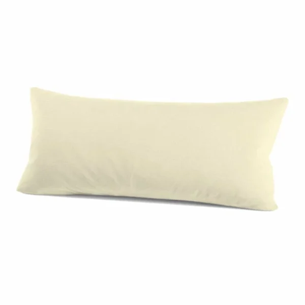 Schlafgut Mako-Jersey-Interlock 50001 Kissenbezug – 40×80 Cm – Ecru 1