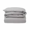 LEXINGTON Hotel Sateen Jacquard Bettdecken-Bezug – 135×200 Cm – Gray 7