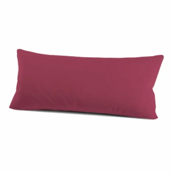 Schlafgut Mako-Jersey 15101 Kissenbezug – 40×80 Cm – Bordeaux 1