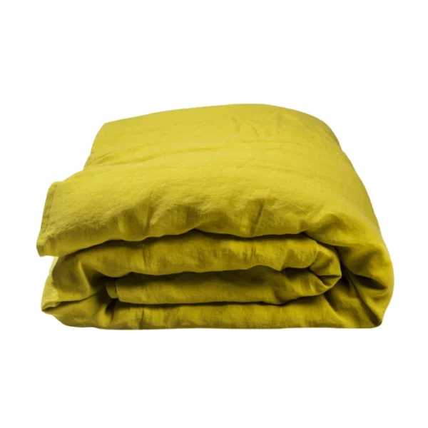Zoeppritz Stay Bettdecken-Bezug – 155×220 Cm – Curry 1