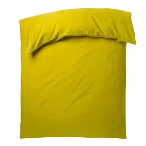 Zoeppritz Stay Bettdecken-Bezug – 155×220 Cm – Curry 6