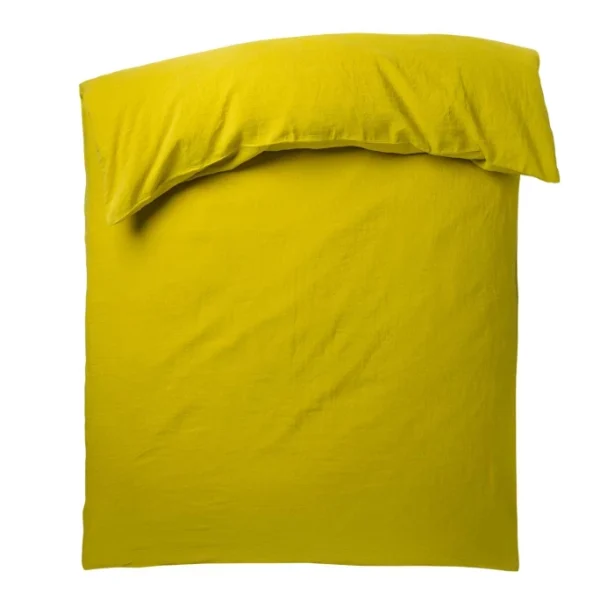Zoeppritz Stay Bettdecken-Bezug – 155×220 Cm – Curry 3