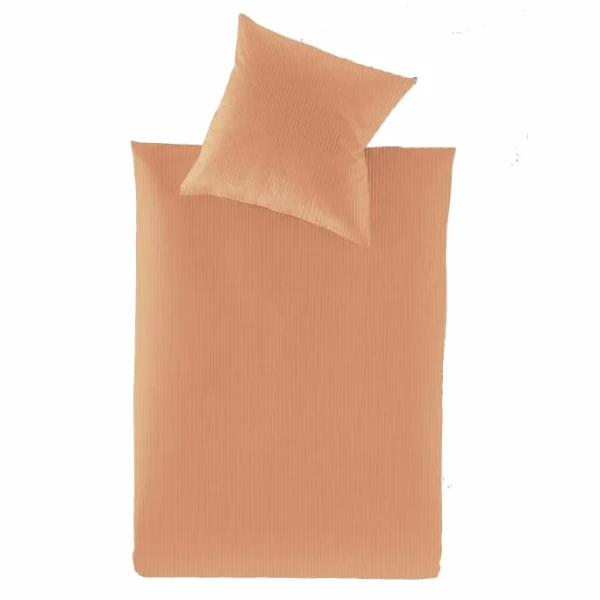 Irisette LUMEN 8129 Interlock-Bettwäsche – 135×200 / 80×80 Cm – Kürbis 1