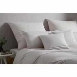 Elegante Solid Bettwäsche Aus Mako-Jersey – 135×200 / 80×80 Cm – Rose 6