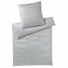 Elegante Sister Stripe Bettwäsche Aus Mako-Jersey – 135×200 / 80×80 Cm – Silber 10
