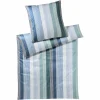 Elegante Brilliant Kopfkissenbezug Aus Mako-Jersey – 40×80 Cm – Grün-blau 11