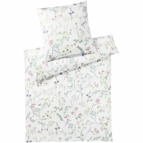 Elegante Deluxe Kopfkissenbezug Aus Mako-Jersey – 40×80 Cm – Weiß 1