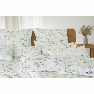 Elegante Deluxe Kopfkissenbezug Aus Mako-Jersey – 40×80 Cm – Weiß 6