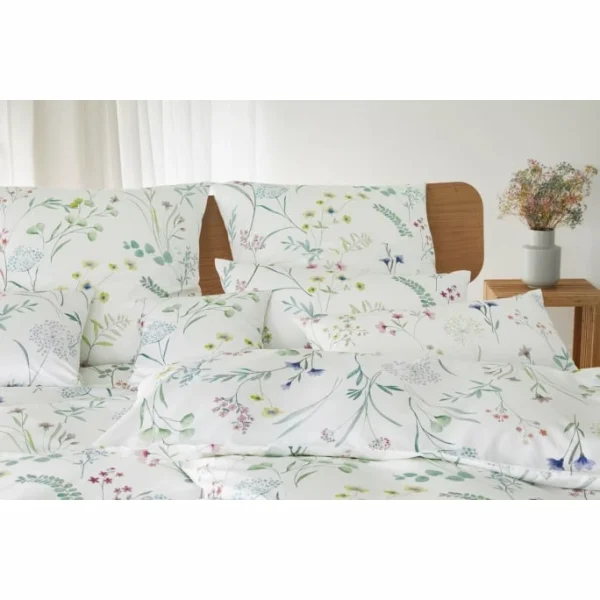Elegante Deluxe Kopfkissenbezug Aus Mako-Jersey – 40×80 Cm – Weiß 3