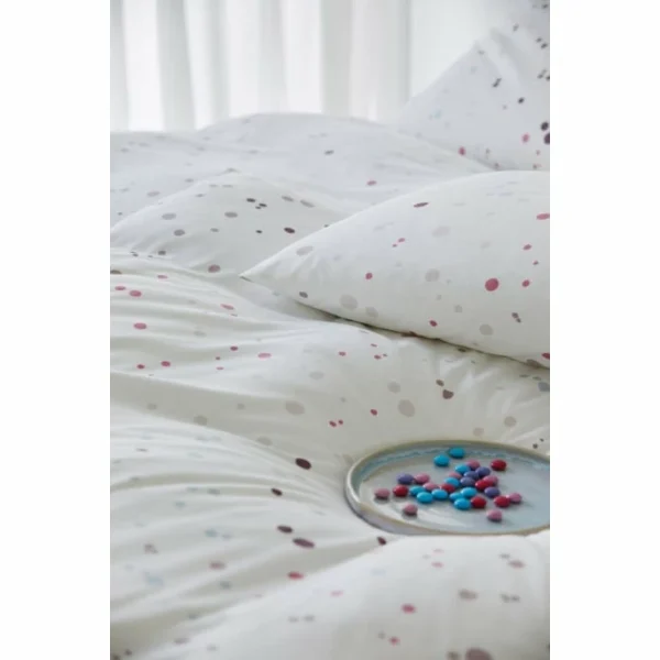Elegante Sprinkle Bettwäsche-Set Aus Mako-Jersey – 135×200 / 80×80 Cm – Rosenholz 3
