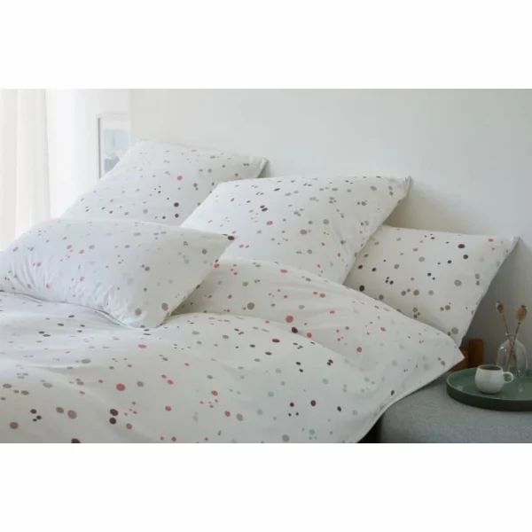 Elegante Sprinkle Bettwäsche-Set Aus Mako-Jersey – 135×200 / 80×80 Cm – Rosenholz 4
