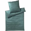 Elegante Motion Bettwäsche-Set Aus Mako-Jersey – 135×200 / 40×80 Cm – Salbei 11