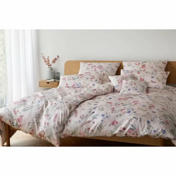 Elegante Allure Jersey Bettwäsche-Set Aus Mako-Jersey – 135×200 / 40×80 Cm – Rose 3
