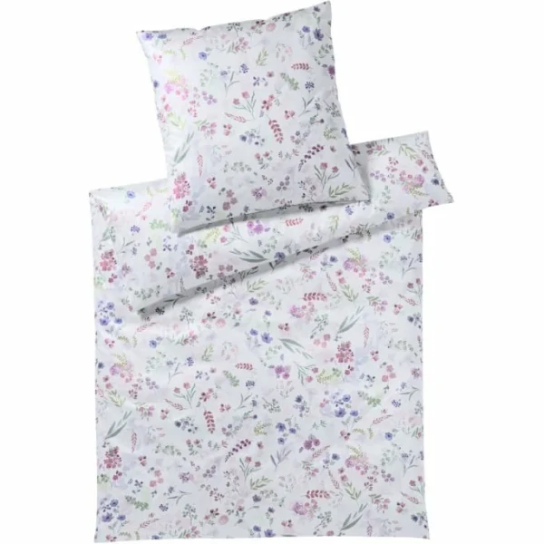 Elegante Allure Jersey Bettwäsche-Set Aus Mako-Jersey – 135×200 / 40×80 Cm – Fliederblau 1