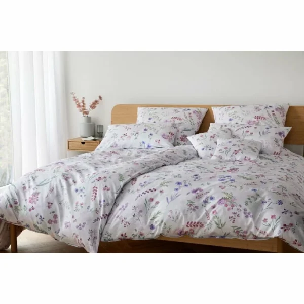 Elegante Allure Jersey Bettwäsche-Set Aus Mako-Jersey – 135×200 / 40×80 Cm – Fliederblau 3