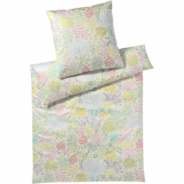 Elegante Serenade Jersey Bettwäsche-Set Aus Mako-Jersey – 135×200 / 40×80 Cm – Creme 1