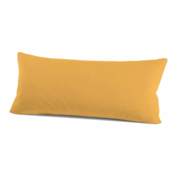 Schlafgut Mako-Jersey-Interlock 50001 Kissenbezug – 40×80 Cm – Mandarin 1
