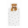 SNURK Teddy Bear Bettwäsche – 135×200 / 80×80 Cm – Weiß 10