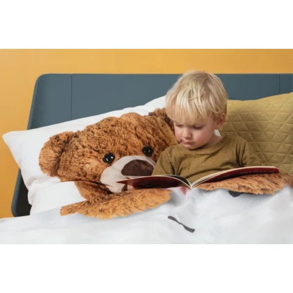 SNURK Teddy Bear Bettwäsche – 135×200 / 80×80 Cm – Weiß 3