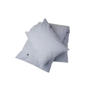 LEXINGTON American Baby Oxford Kinderbettbezug – 100×130 Cm – Blau-weiß Gestreift 6