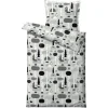 Södahl Magic Forest Kinderbettwäsche-Set – 100×140 / 40×45 Cm – Schwarz 17