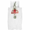 SNURK Gnome Homegirl Bettwäsche-Set – 135×200 / 80×80 Cm – White 14